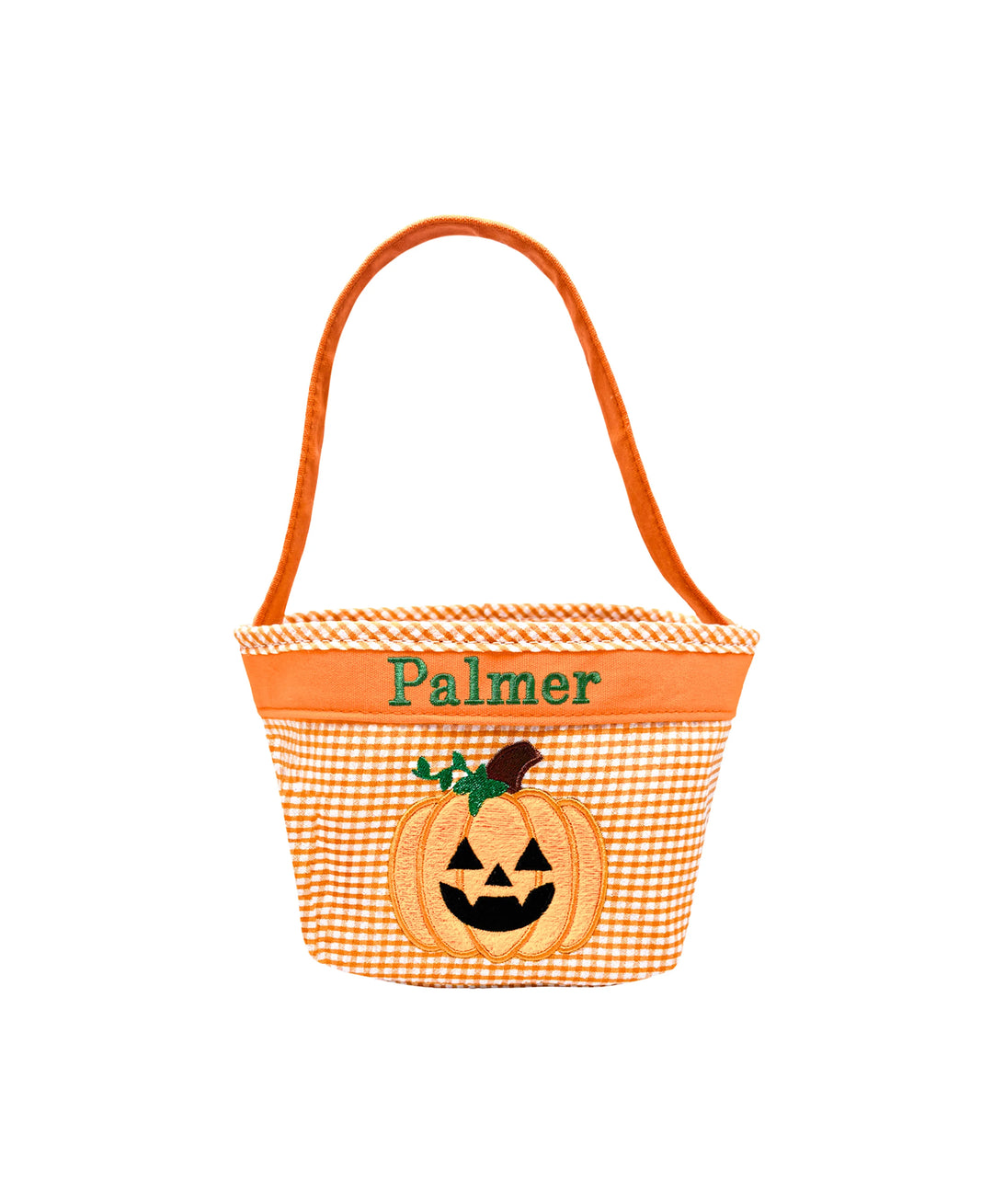 Bits & Bows Petite Orange Pumpkin Trick-or-Treat Tote