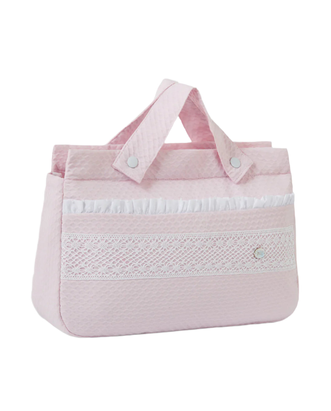 Torres Bag - Chalk Pink/White