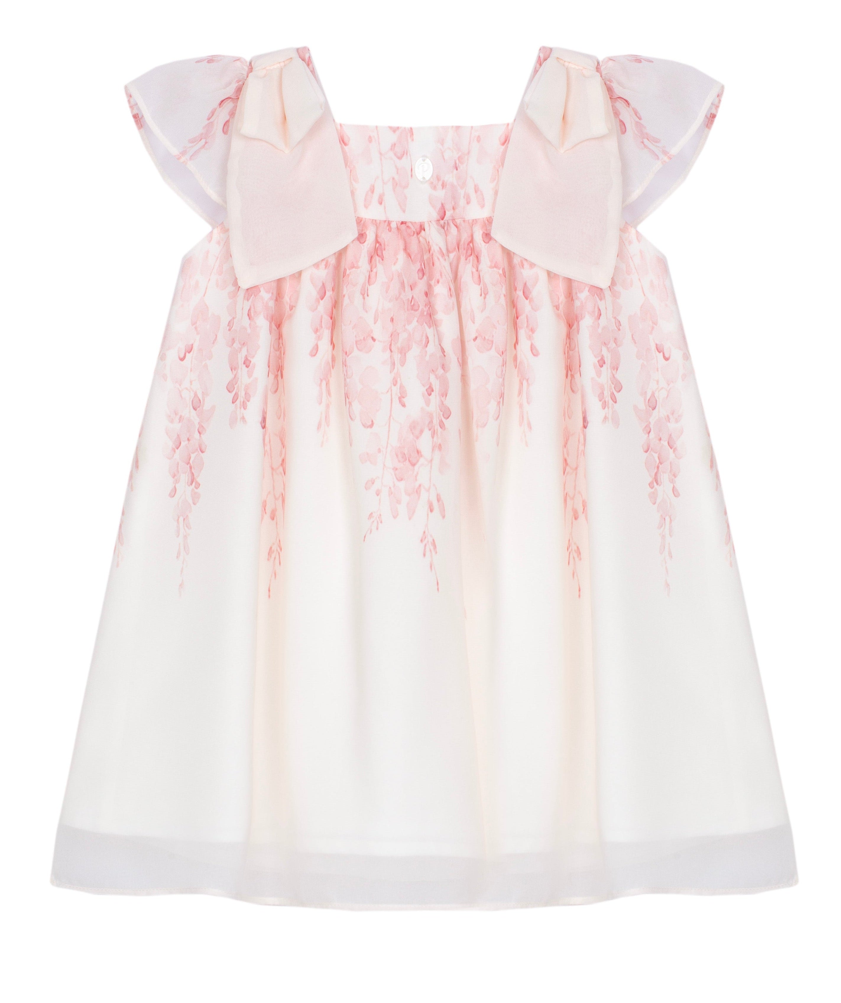 patachou pink dress Patachou Girls Rosebud Print Dress in Pink