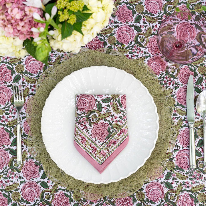 Pomegranate Fern Woven Cloud Placemat - Set of 4