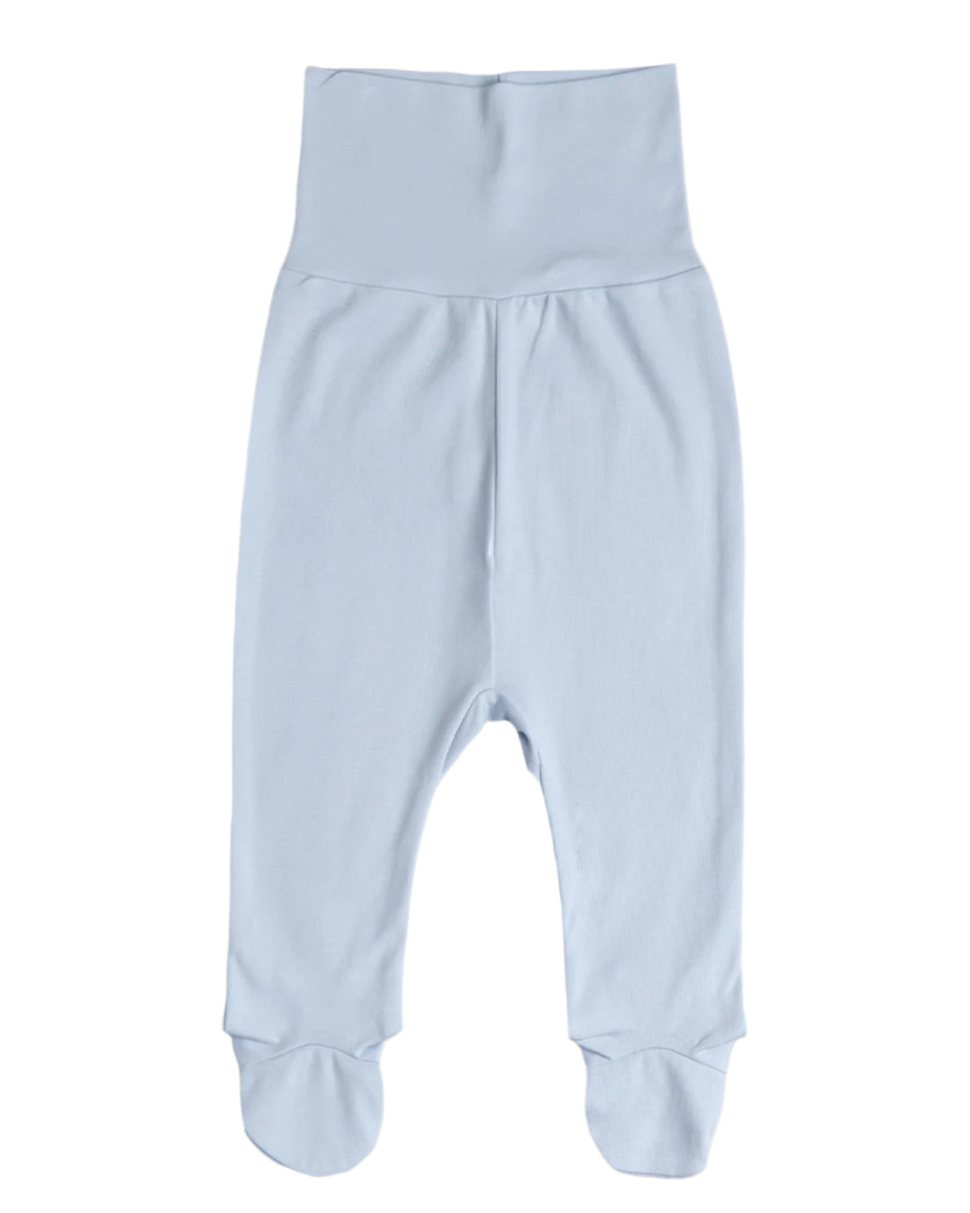 Light Blue Footed Pima Cotton Legging