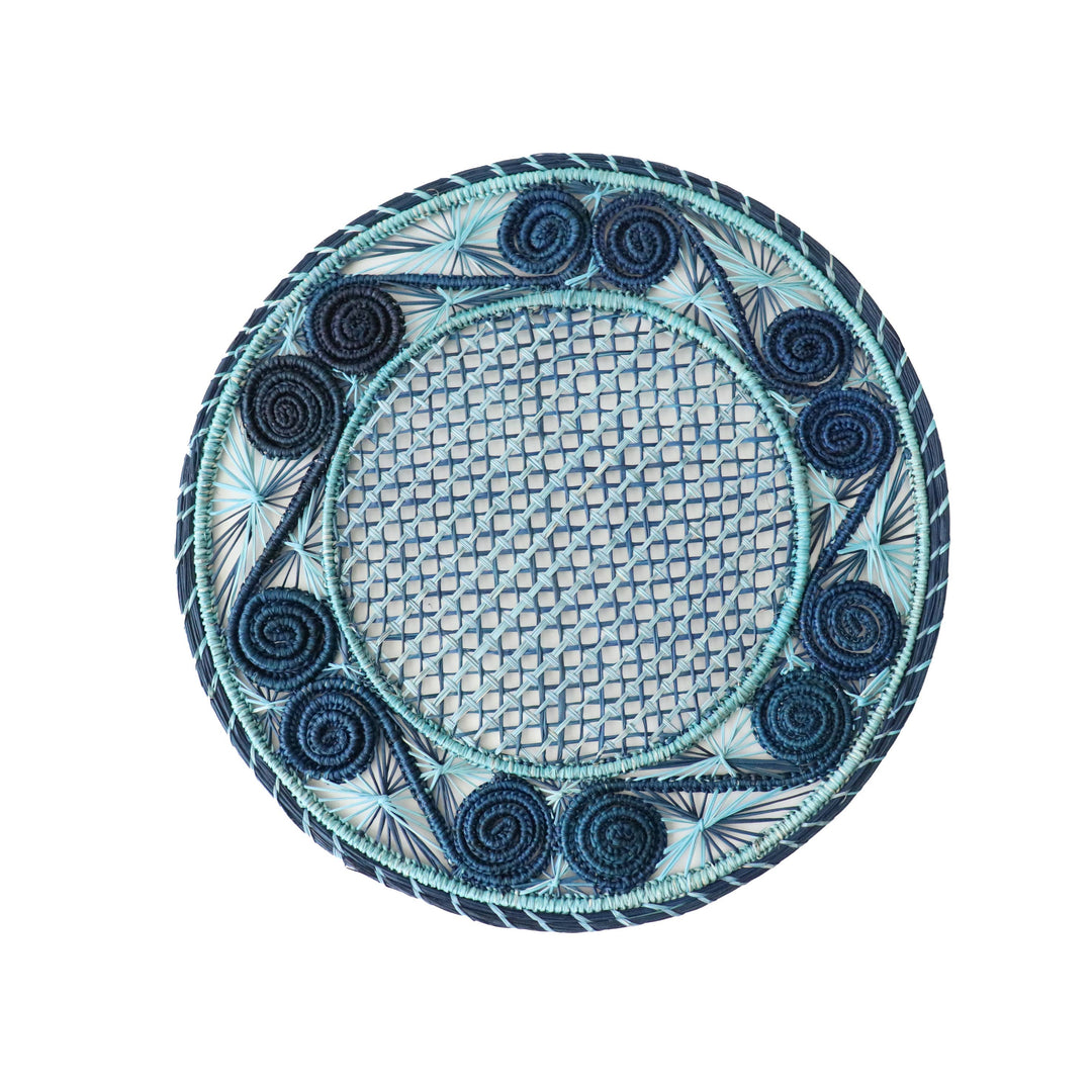 Caracoli Acqua Placemats - Set of 6