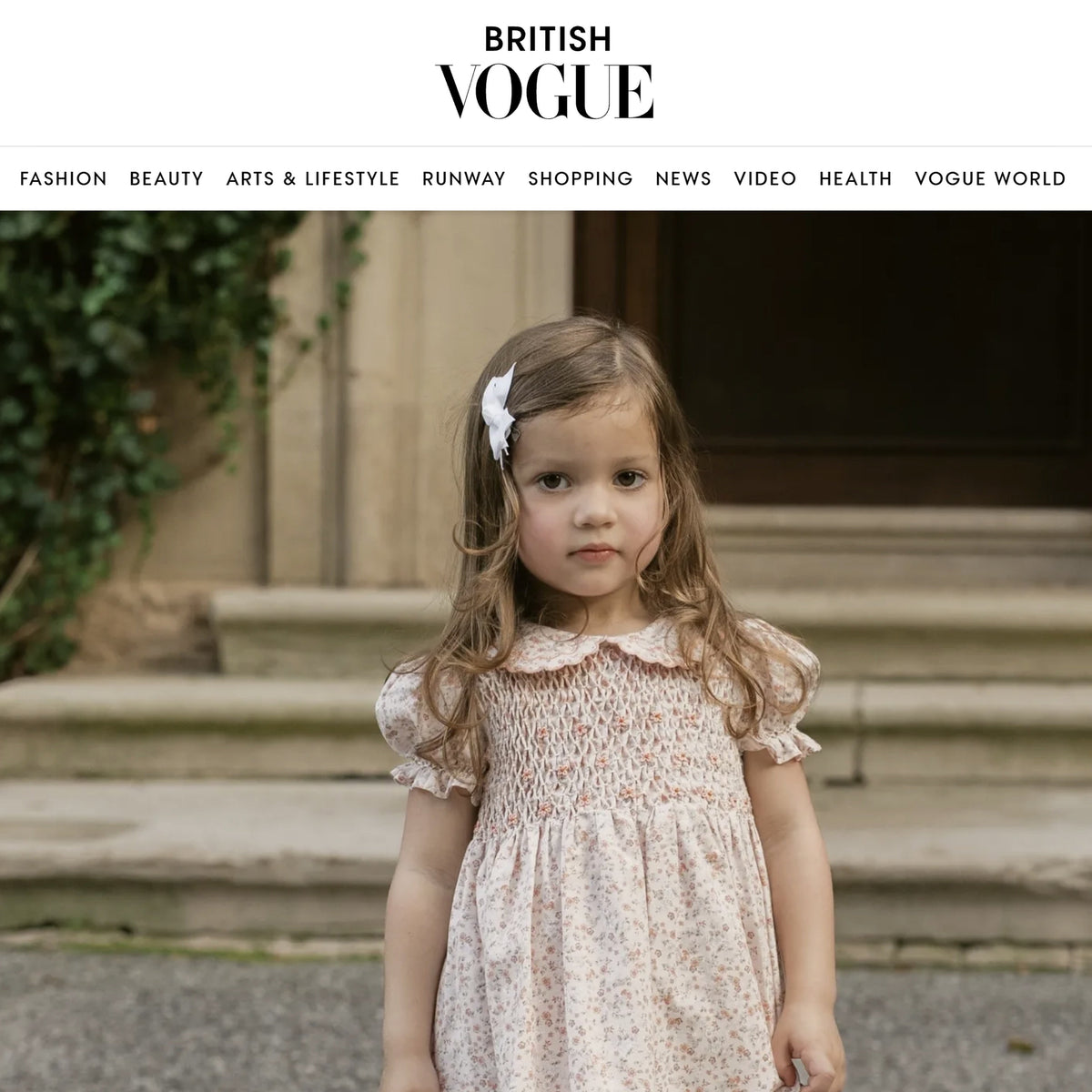 Gardenia Home Featured in British Vogue