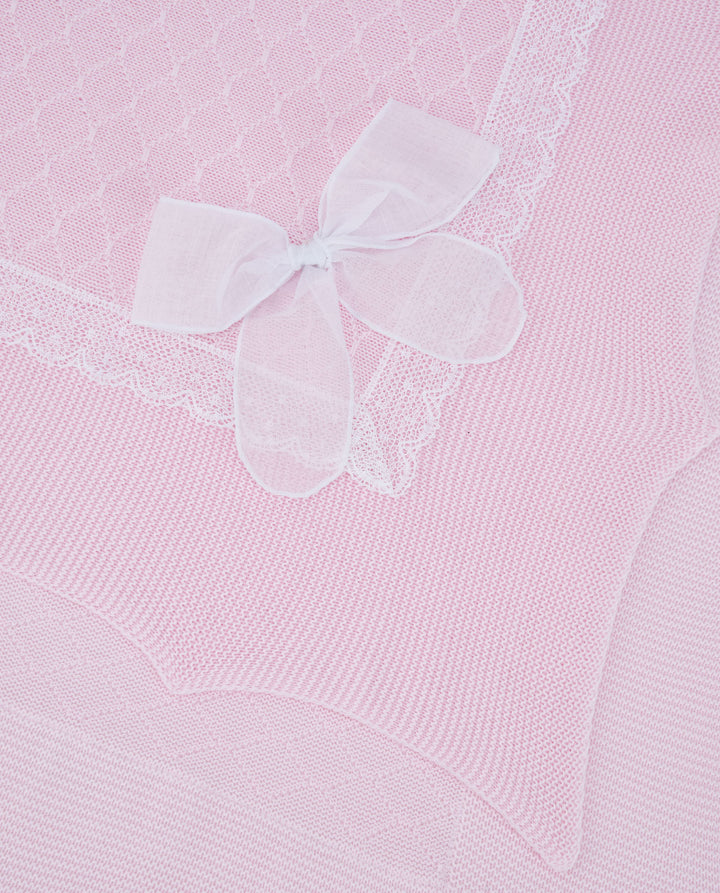 Linda Baby Blanket - Pink