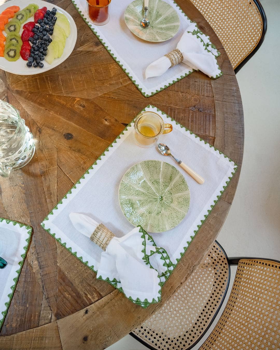 Clara Napkin Green - Set of 4