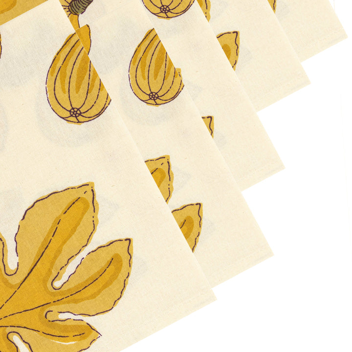Fig Citrine Napkins - Set of 6