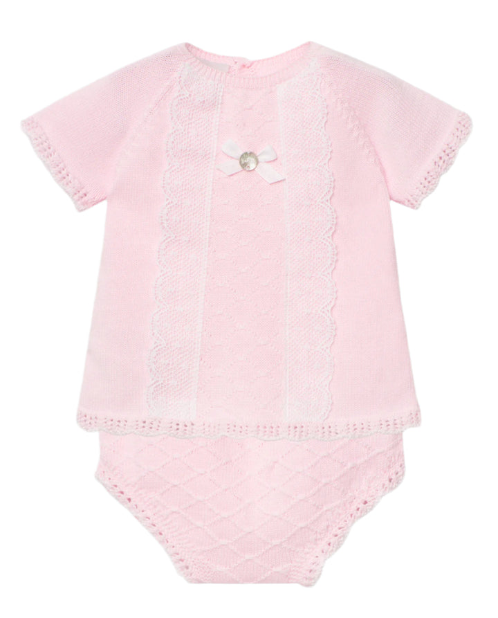Linda Pink Sweater Set