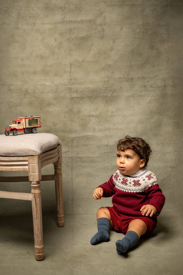 Petite Carlota Maxime Fair Isle Sweater
