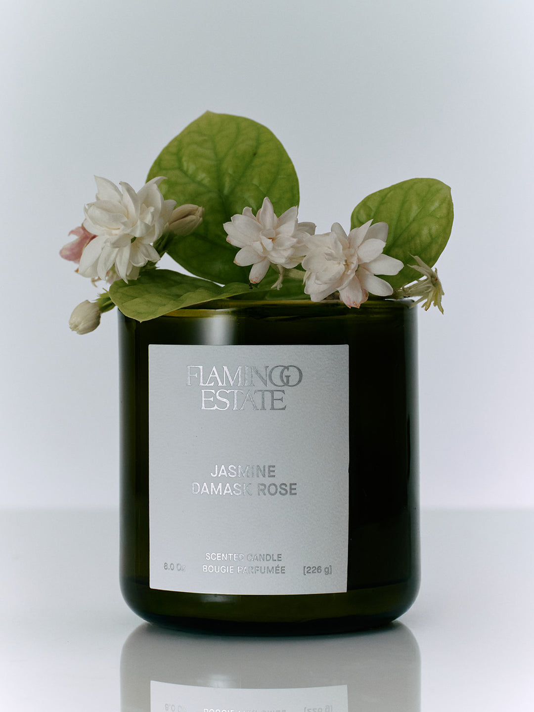 Flamingo Estate Jasmine Damask Rose Candle