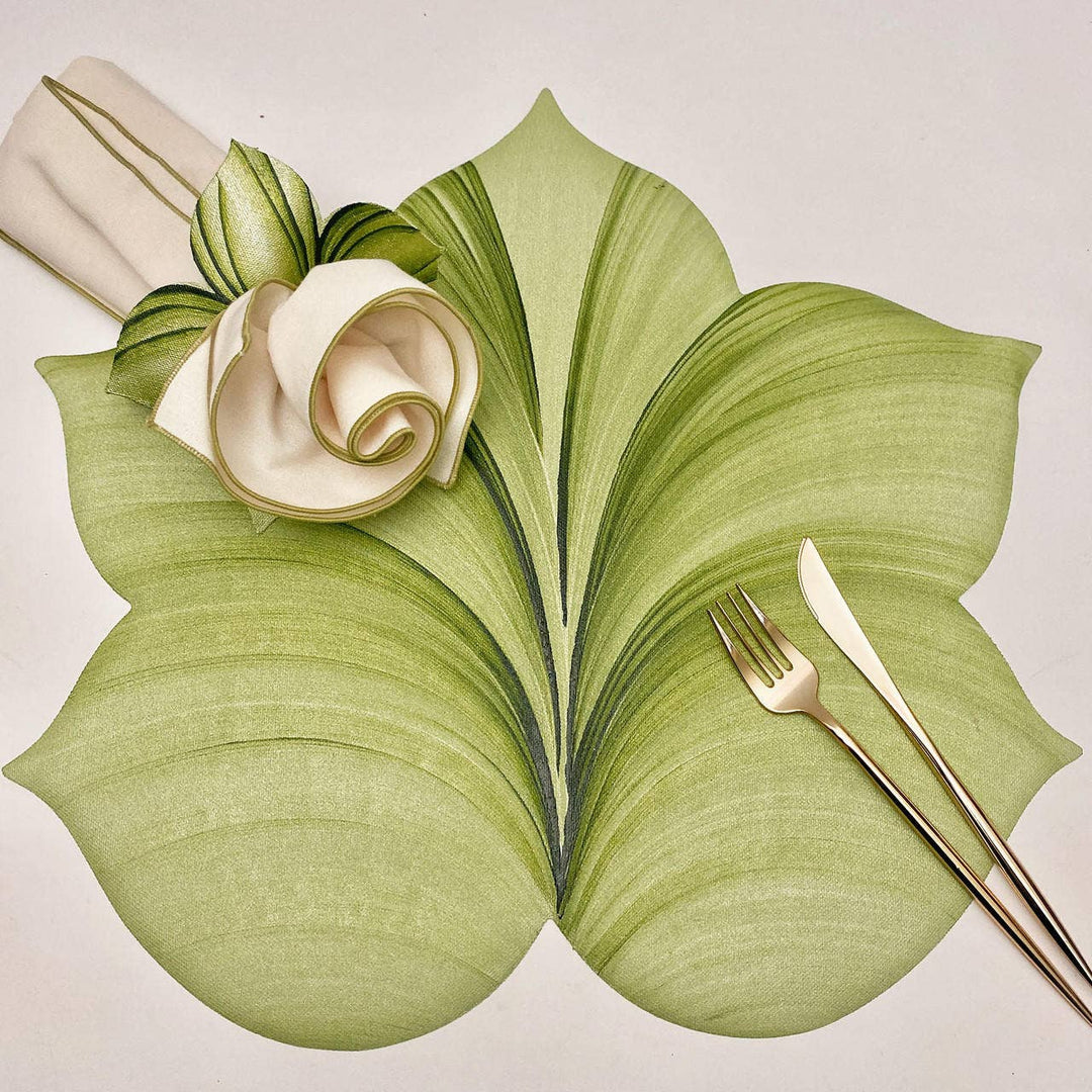 5 Point Fountain Leaf Placemat - Set of 4