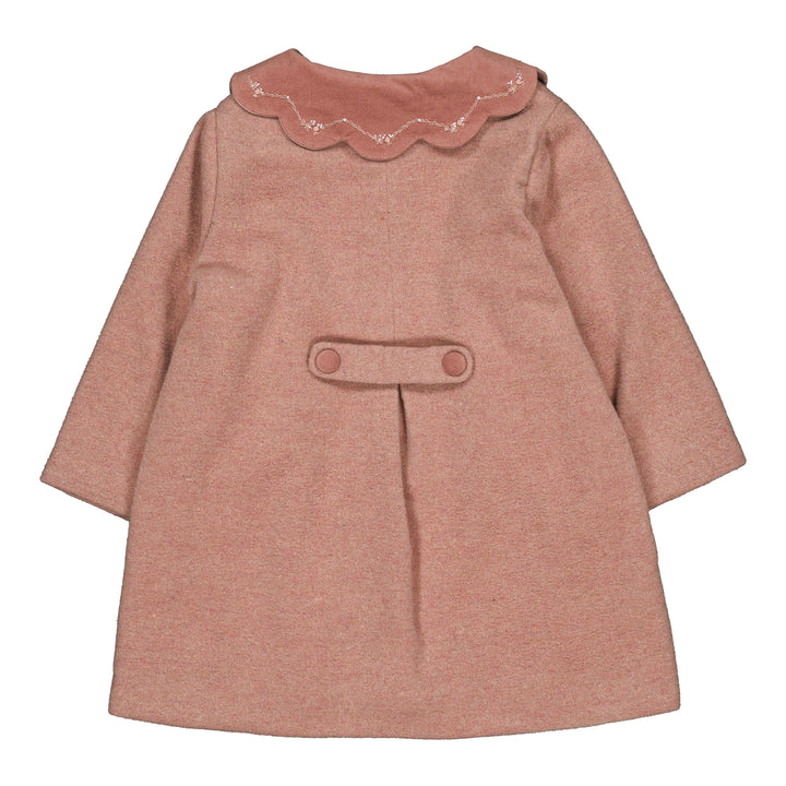 Kidiwi Girls Maryse Wool Coat Pink