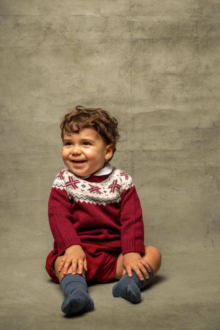 Petite Carlota Maxime Fair Isle Sweater