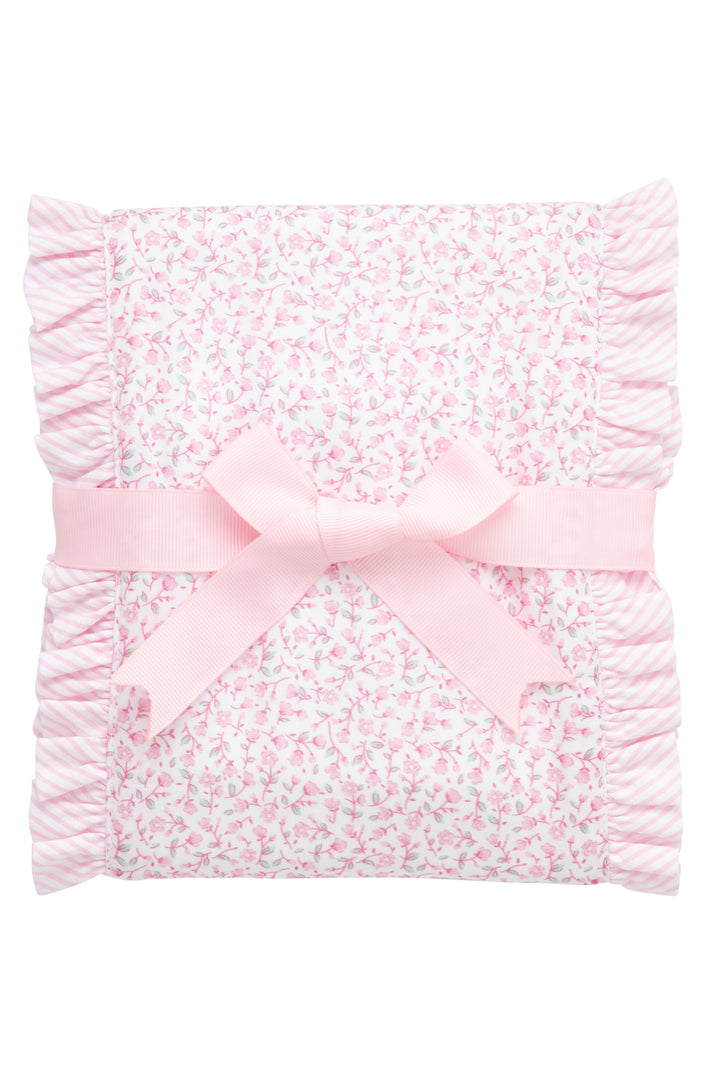 Fancy Burp Cloth Ballet Pink