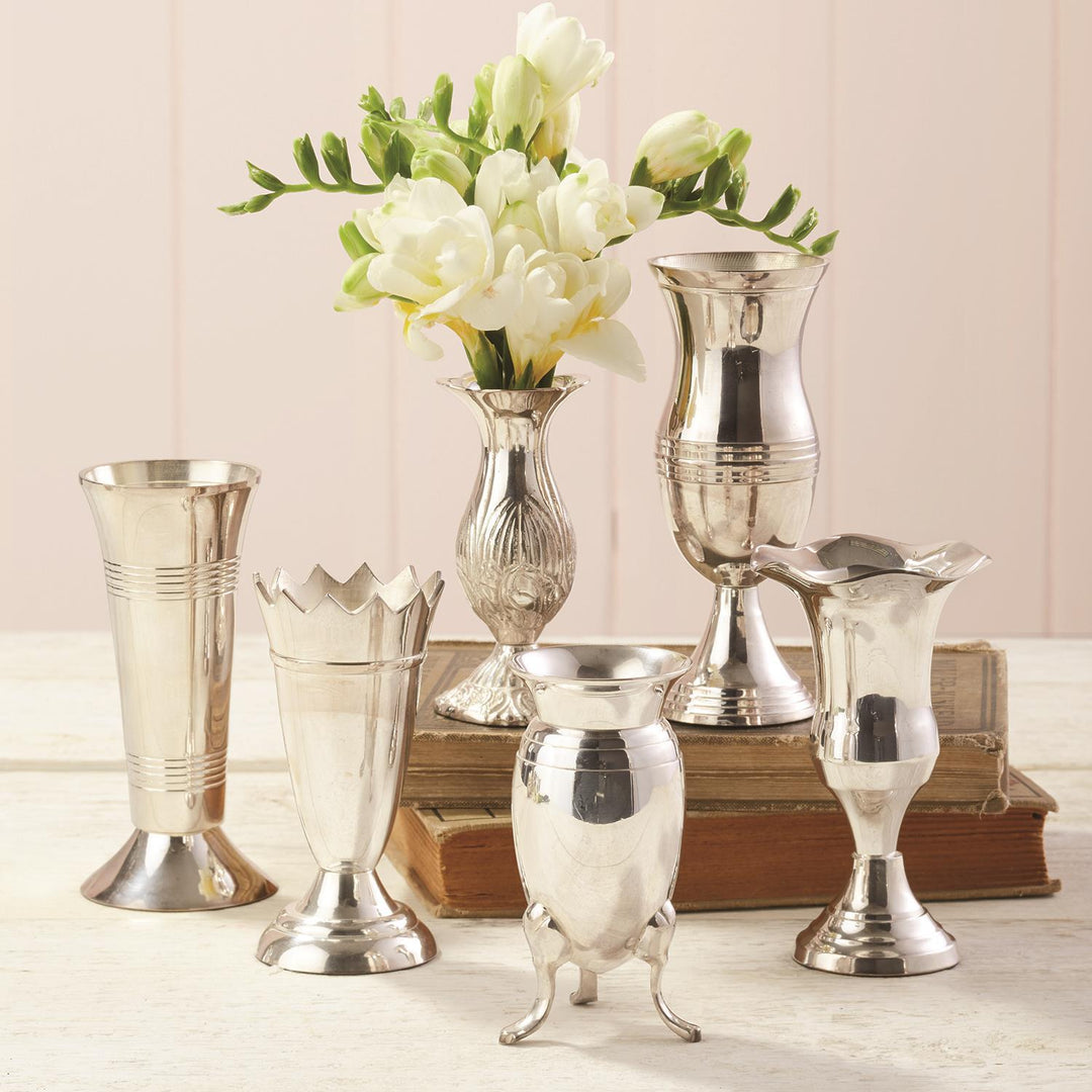 Collection of Queen Anne's Silver Vases - Set of 6