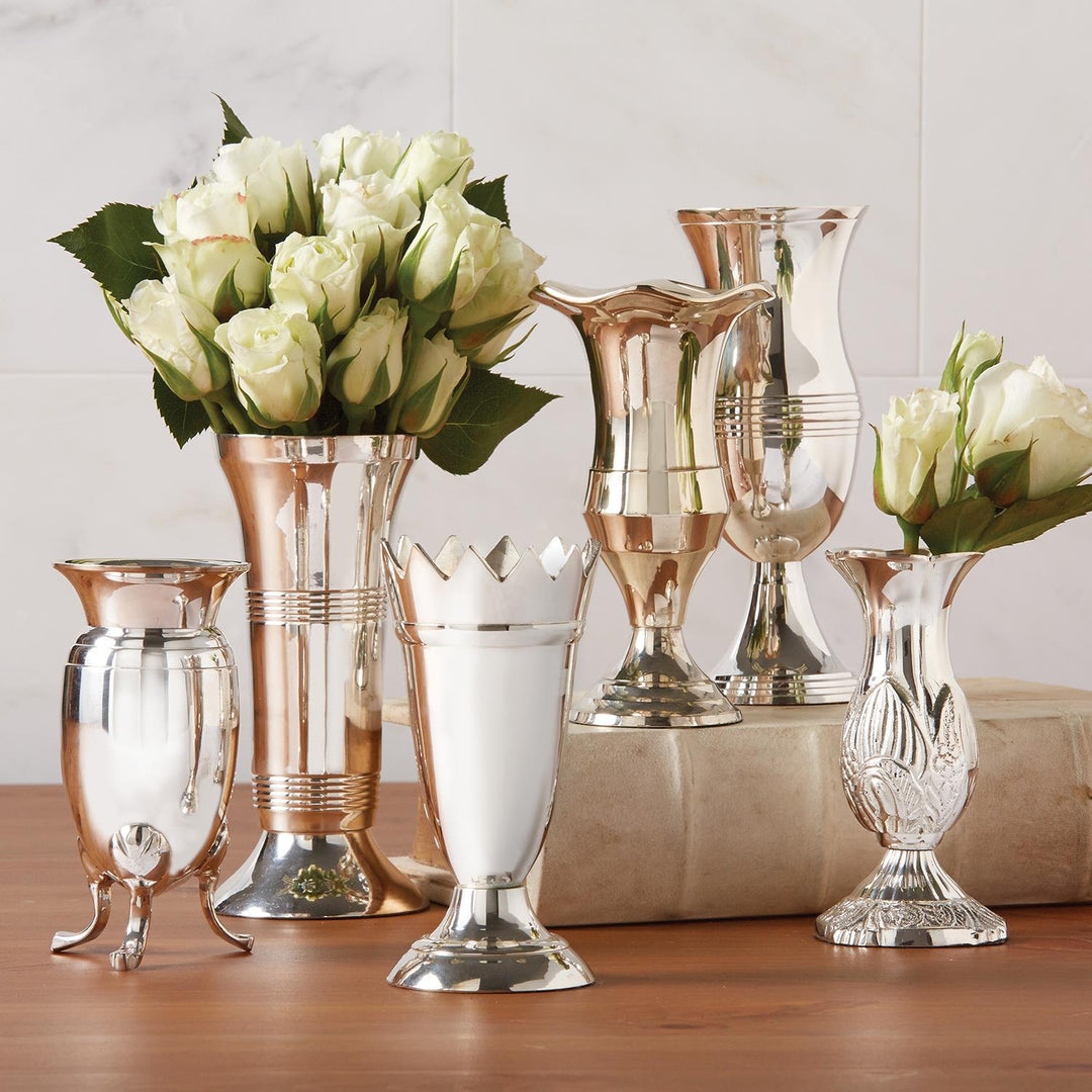 Collection of Queen Anne's Silver Vases - Set of 6