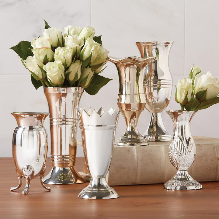 Collection of Queen Anne's Silver Vases - Set of 6