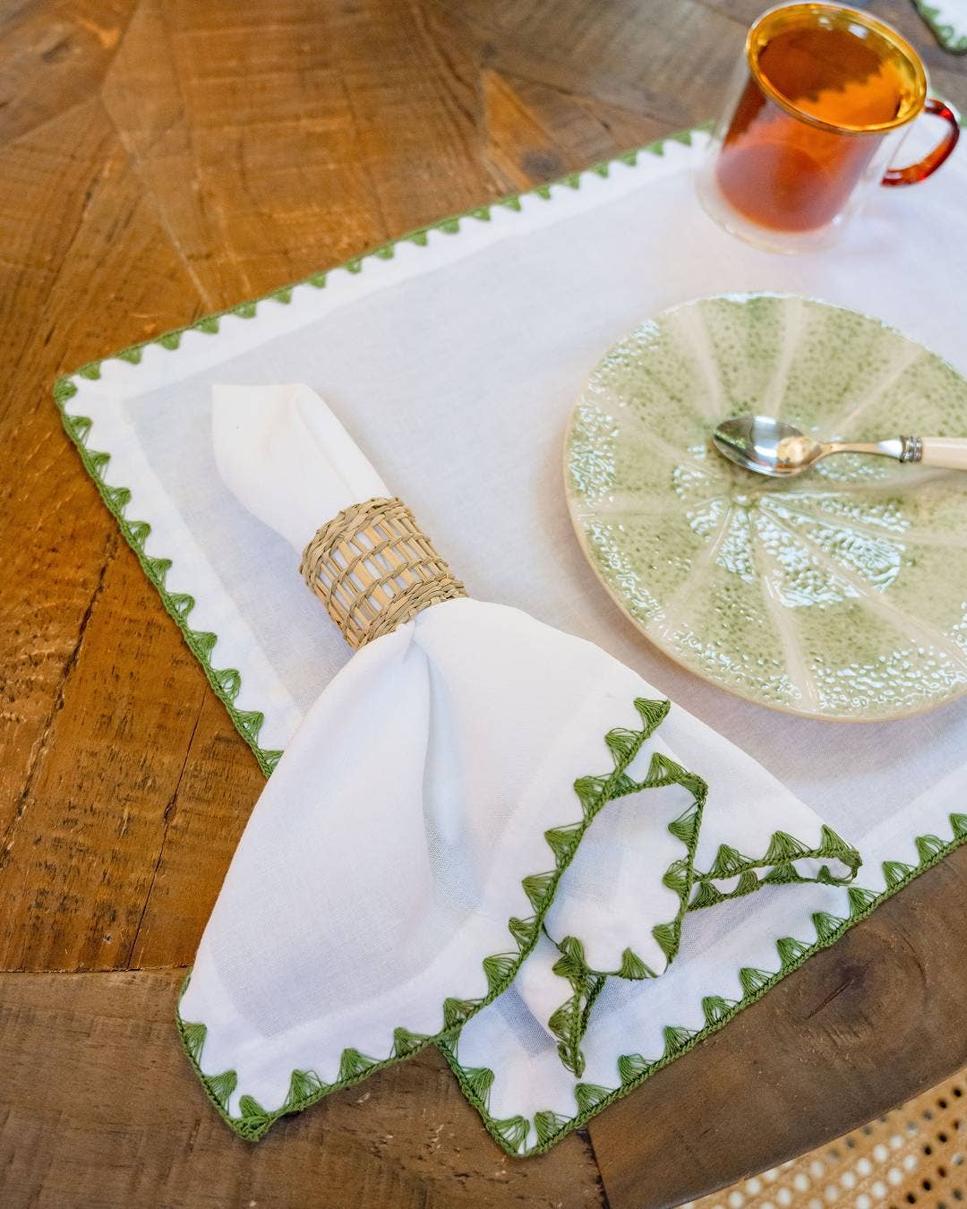 Clara Napkin Green - Set of 4