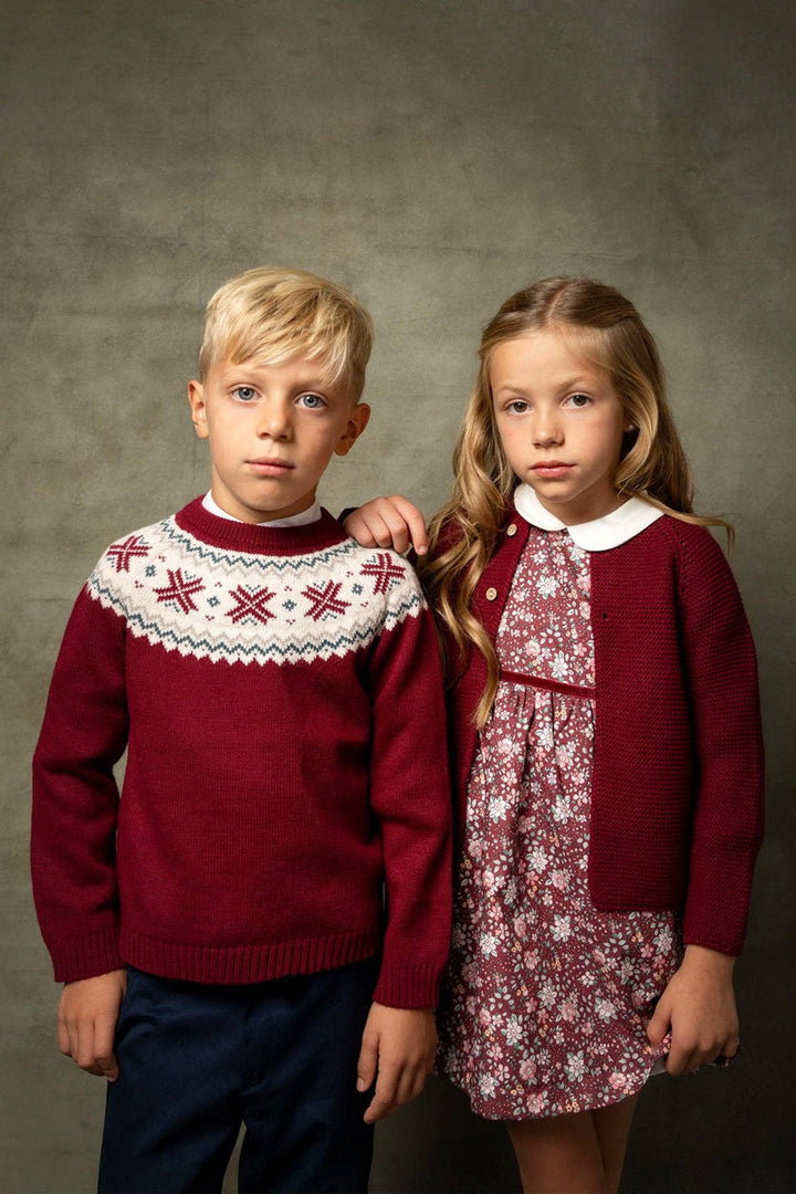 Petite Carlota Maxime Fair Isle Sweater
