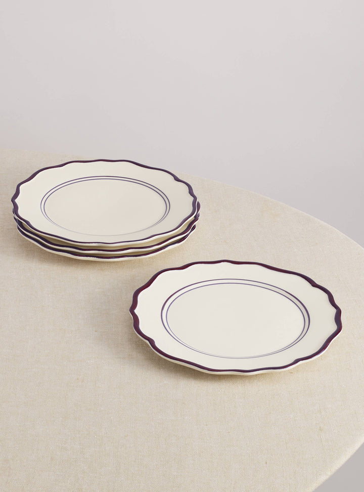 Darlene Hand-Painted Dinner Plate