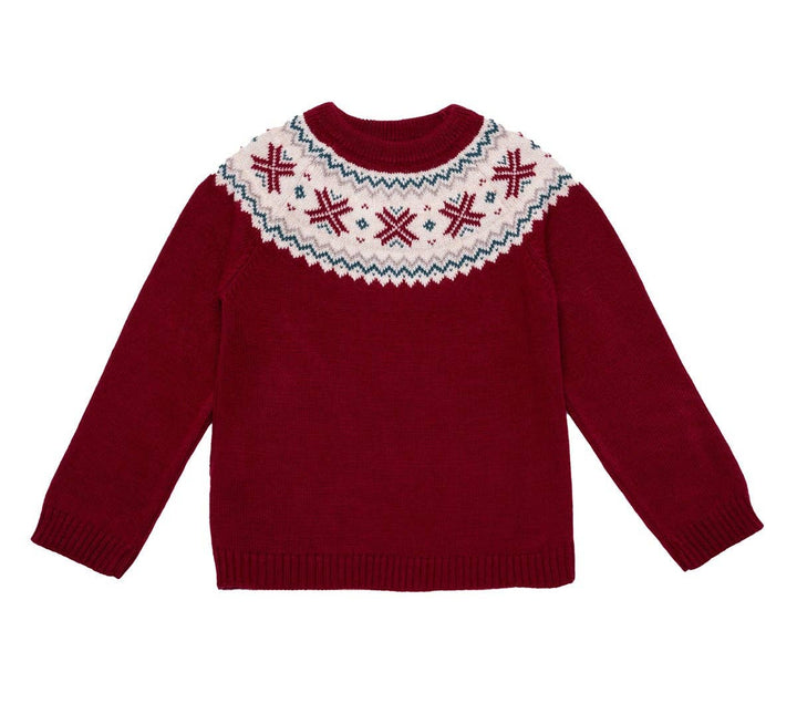Petite Carlota Maxime Fair Isle Sweater