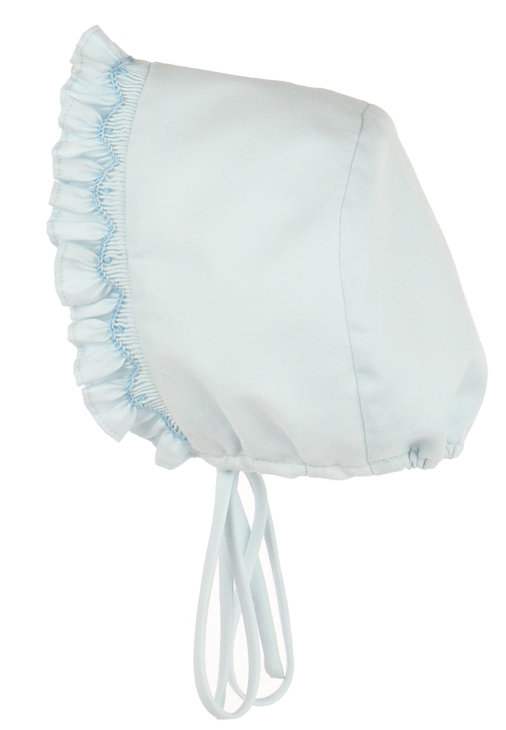 Classic Smock Bishop Dress Blue