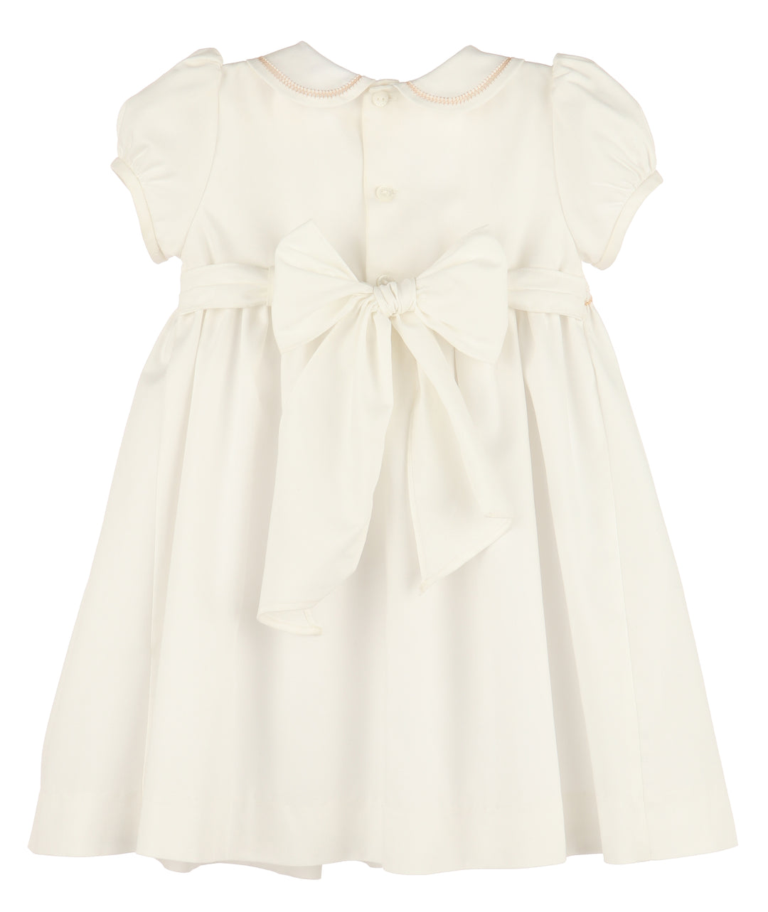 Classic Full Smock Dress in Ivory