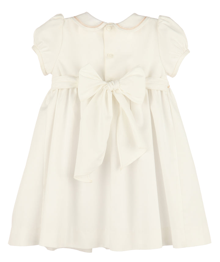 Classic Full Smock Dress in Ivory