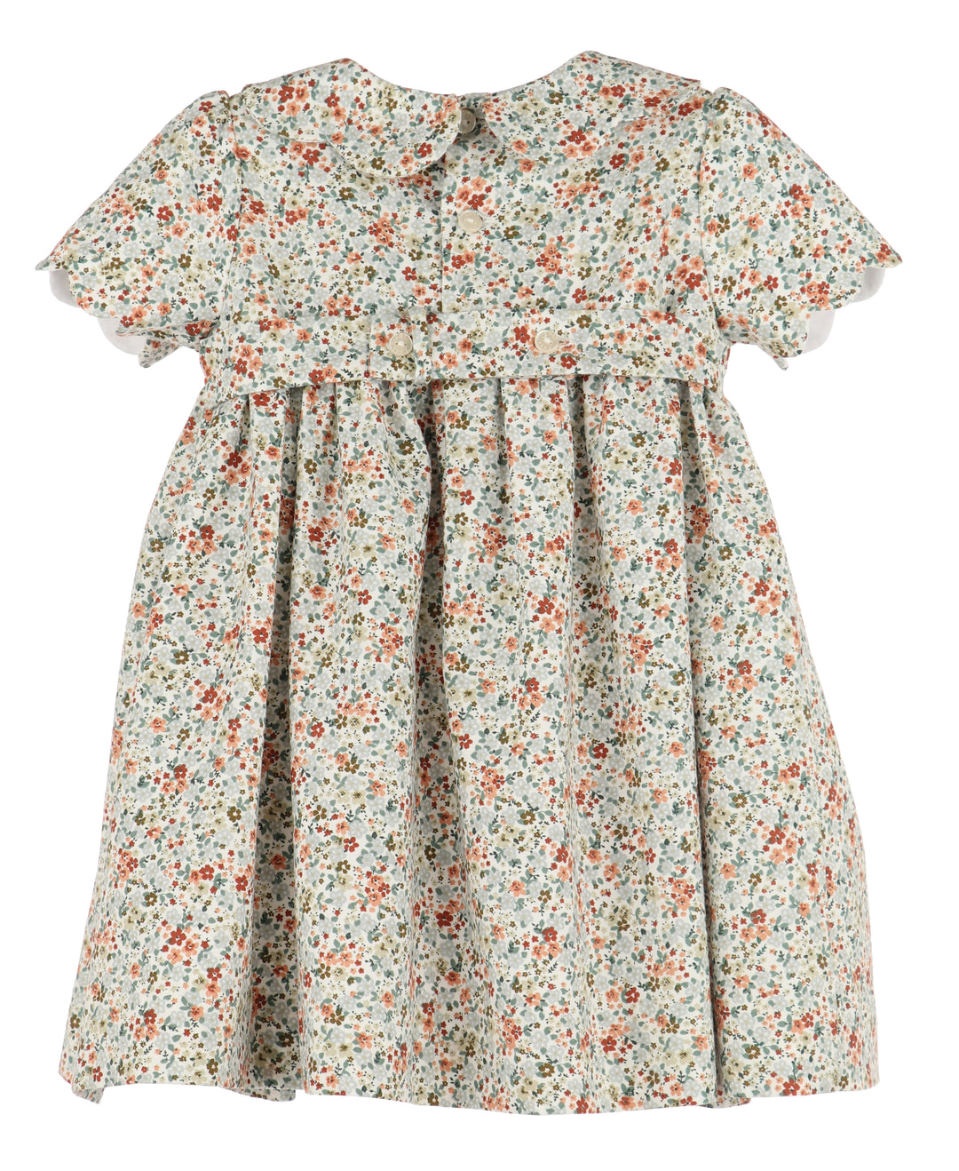 Autumn Glow Smock Dress