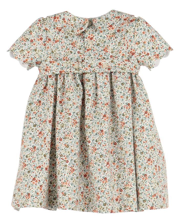 Autumn Glow Smock Dress