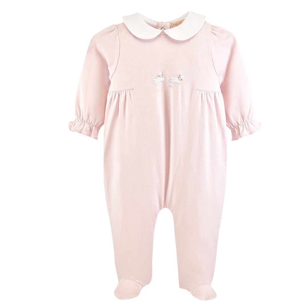 Baby Pink Footie