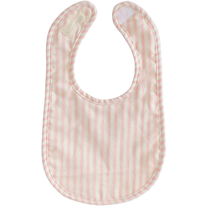 Alimrose Bib – Pink Stripe