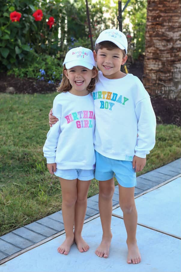 Bits & Bows Birthday Girl Sweatshirt
