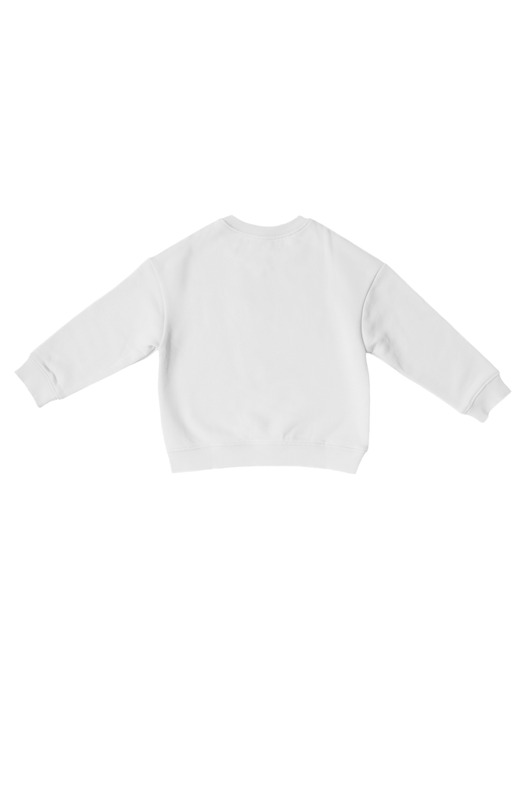 White long-sleeve shirt on a white background