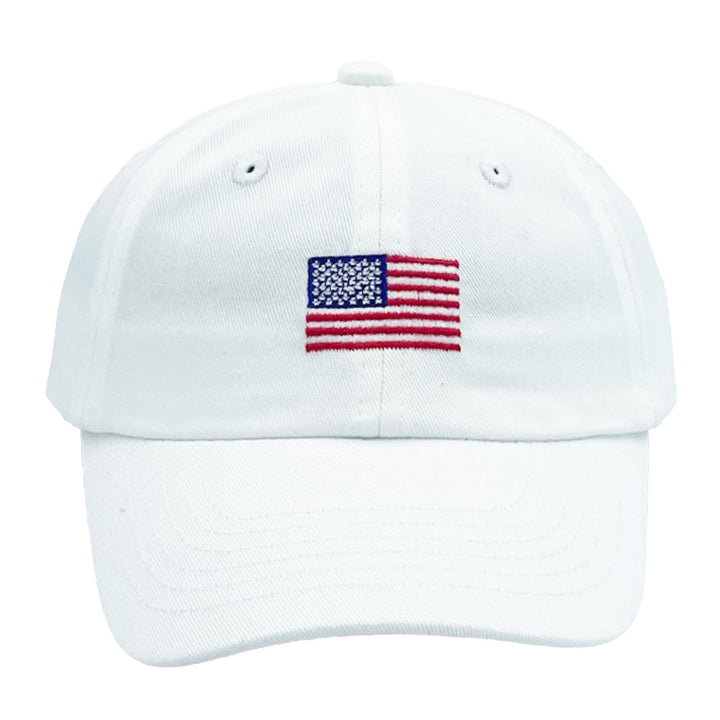 Bits & Bows Women's American Flag Bow Baseball Hat