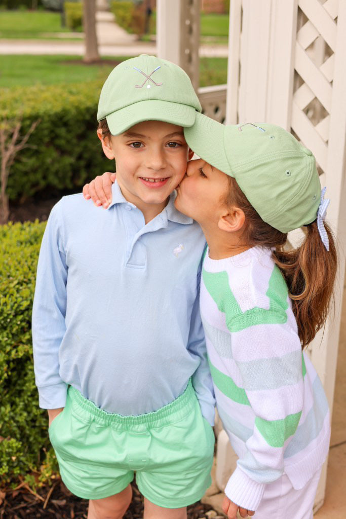 Boys Golf Clubs Baseball Hat