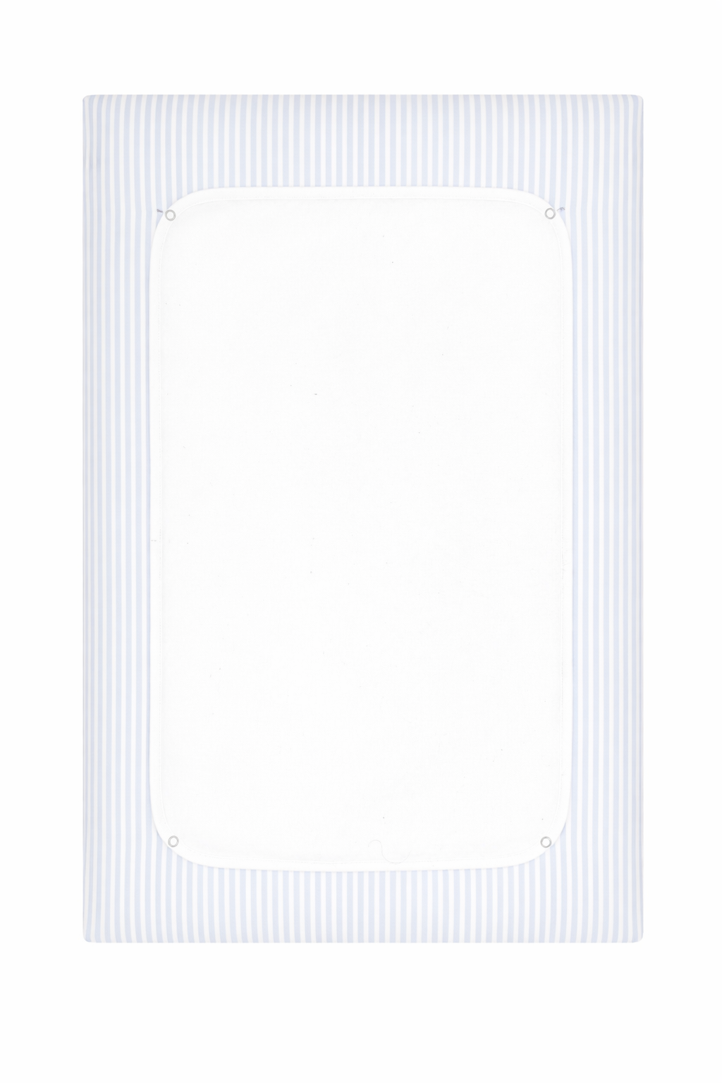 White textured towel on a white background