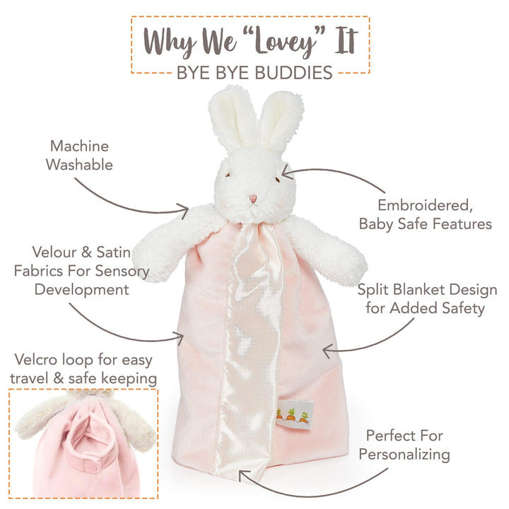 Blossom Bunny Bye Bye Buddy 11"