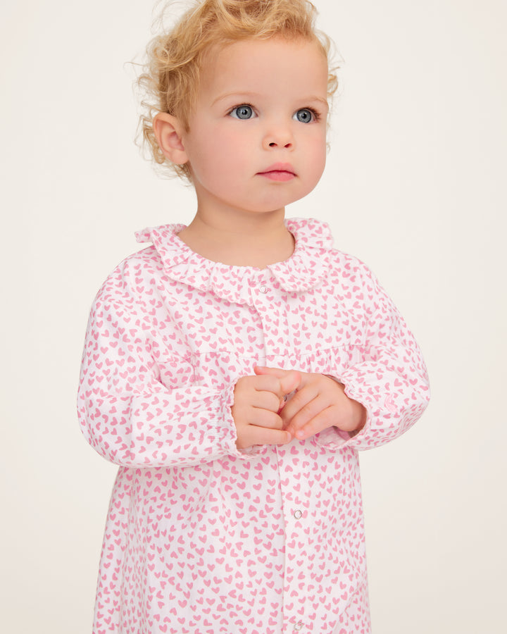 Madeline Romper in Sweethearts