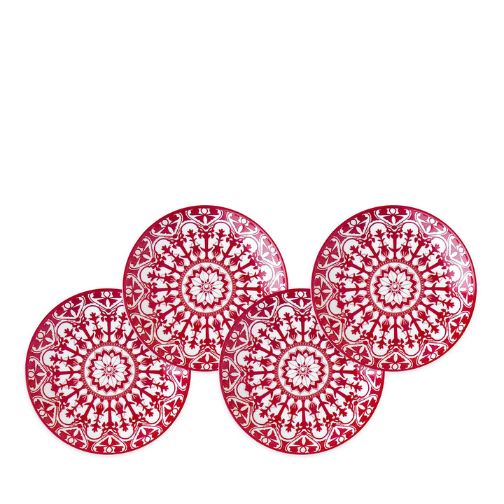 Casablanca Crimson Small Plates, Set of 4