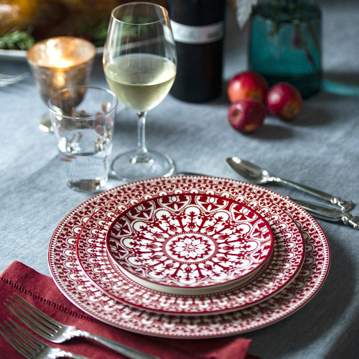 Casablanca Crimson Small Plates, Set of 4