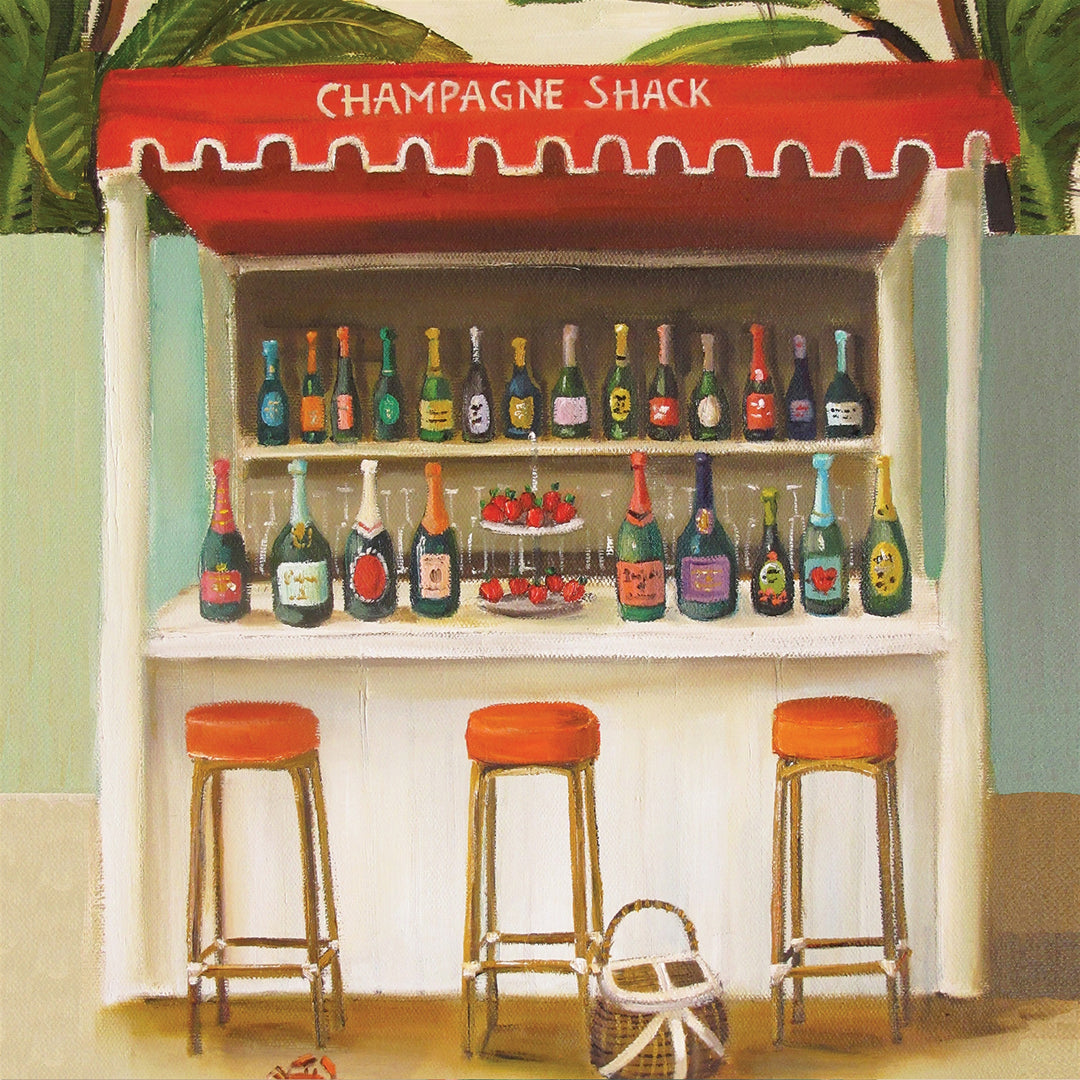 Hester & Cook Champagne Shack Cocktail Napkin