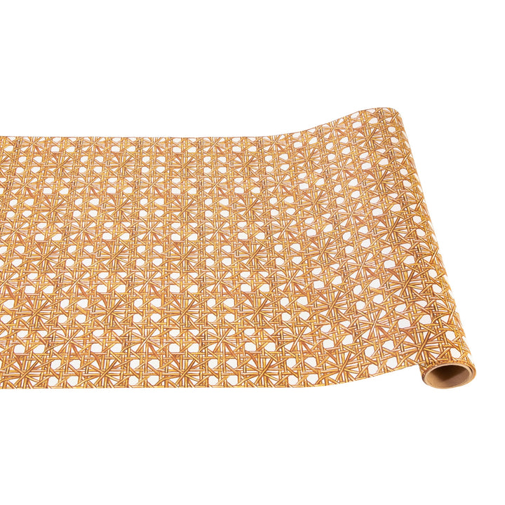 Hester & Cook Rattan Kraft Paper Table Runner