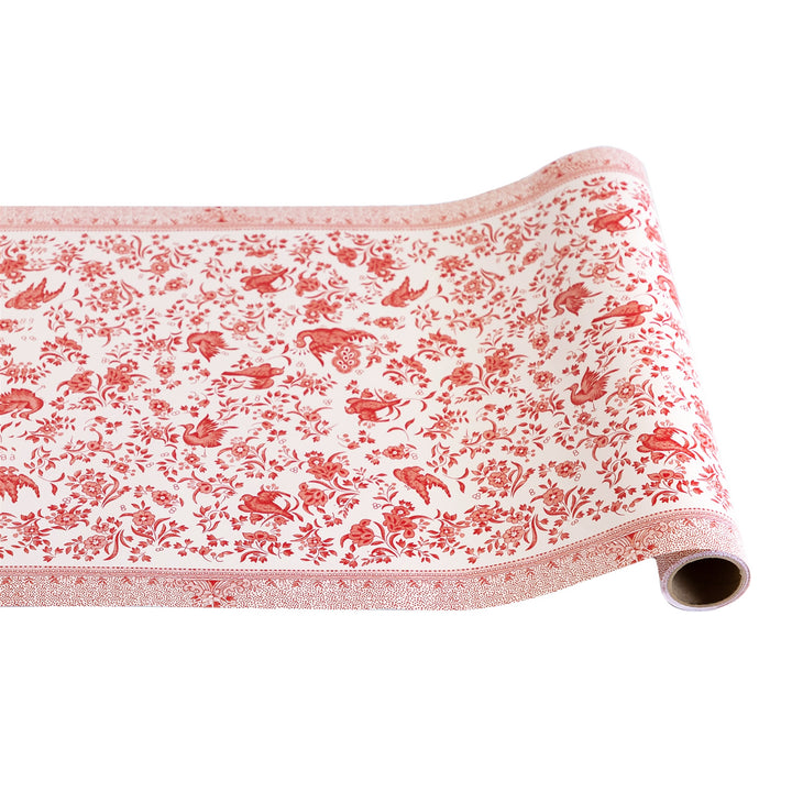 Hester & Cook Red Regal Peacock Runner