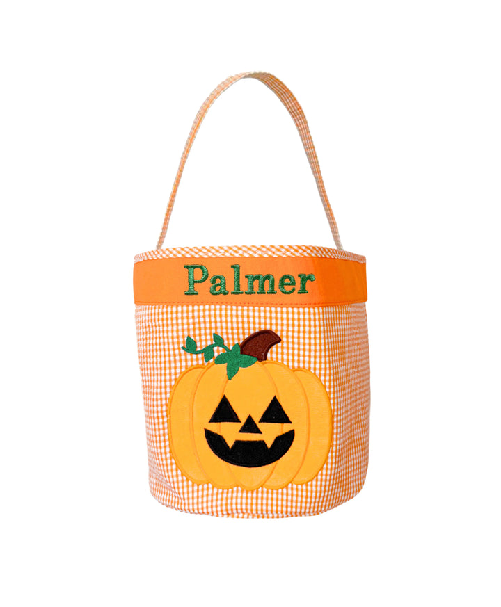 Bits & Bows Pumpkin Trick-or-Treat Tote