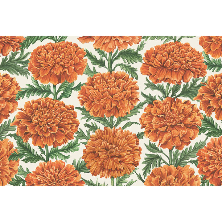 Hester & Cook Marigold Harvest Paper Placemat - Set of 18