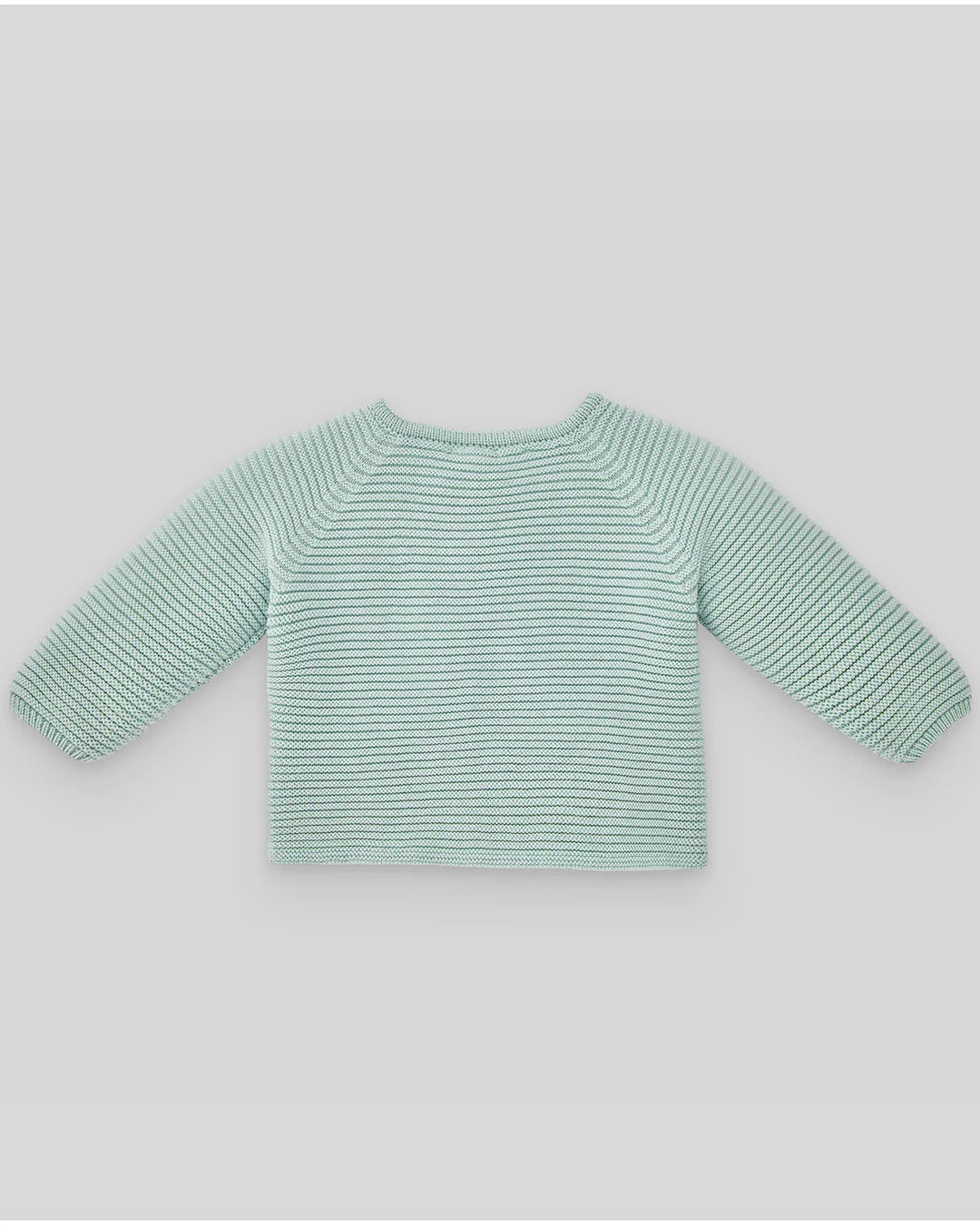 Cotton cardigan Esencial- Water Green
