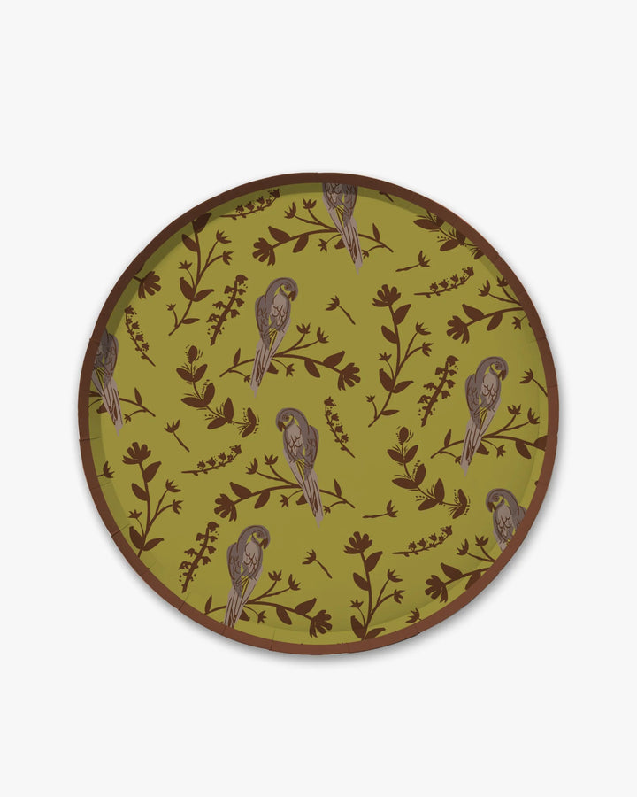 Garden Toile Dinner Plates in Pistachio