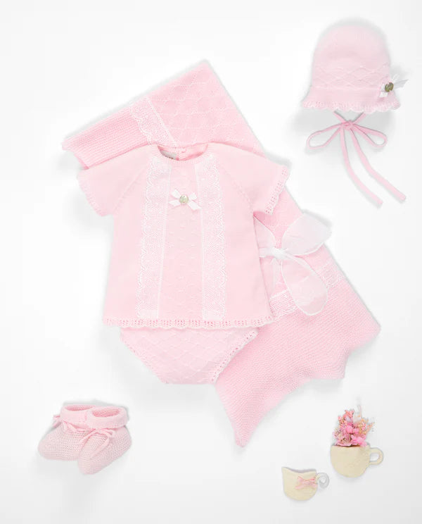 Linda Pink Sweater Set