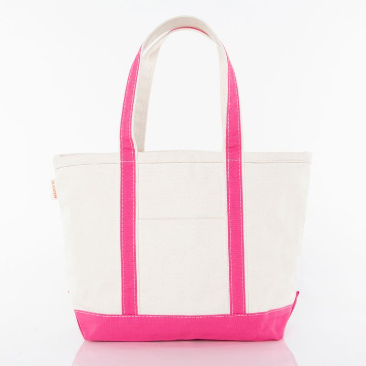 Medium Classic Tote in Hot Pink