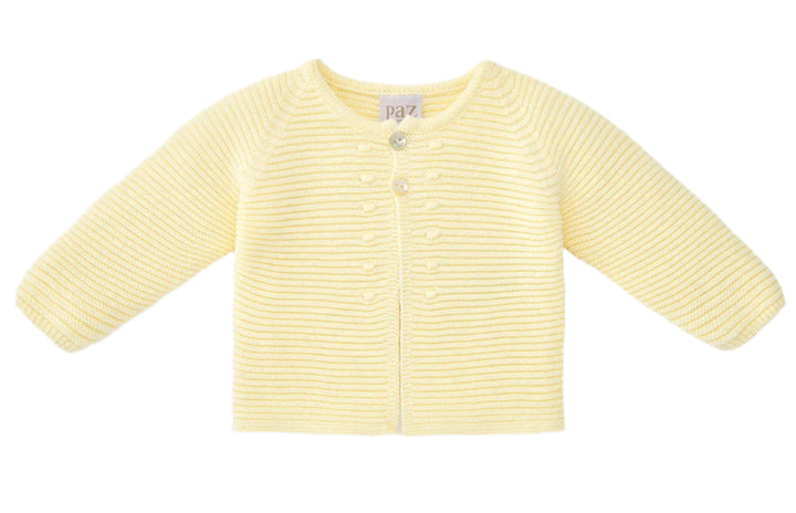 Cotton Cardigan Esencial - Yellow